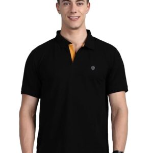 black t-shirt
