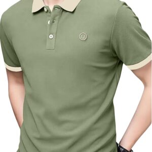 green t-shirt