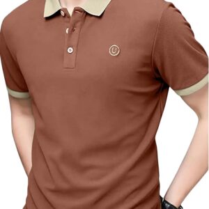 brown t-shirt